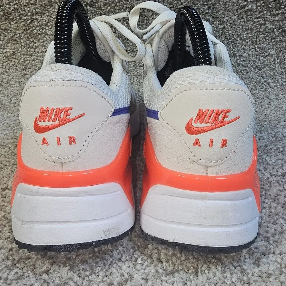 Nike Air‎ Max SC Women's 8 White Purple Orange Low Top Sneakers DM9538-101